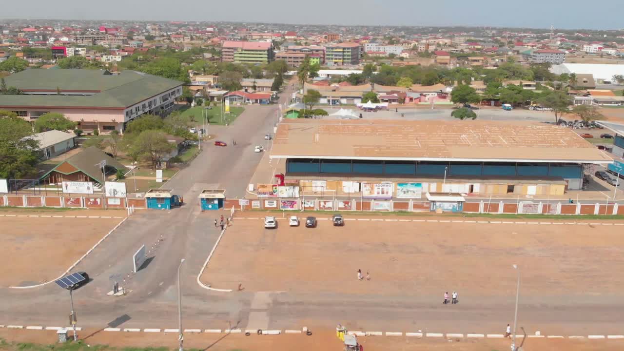 Ghana Trade Fair gate shots