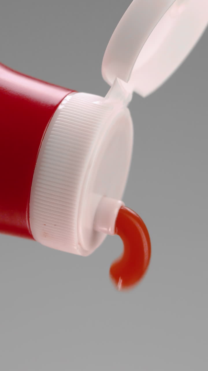 Ketchup Bottle Pouring