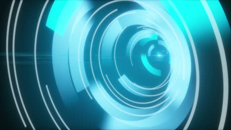 컴퓨터에서 생성 된 기술 인터페이스를위한 디지털 미래의 hud. 스크린 세이버를위한 헤드 업 디스플레이 요소의 3d 렌더링. 웹 배경