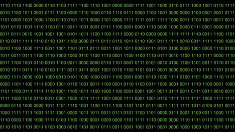 fondo digital abstracto. efecto de matriz de ejecución de datos digitales. fondo de fondo cambios de números de videos. números de dígitos verdes. fondo negro. bucle sin costuras.