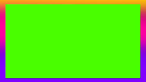 rotating colorful green screen background