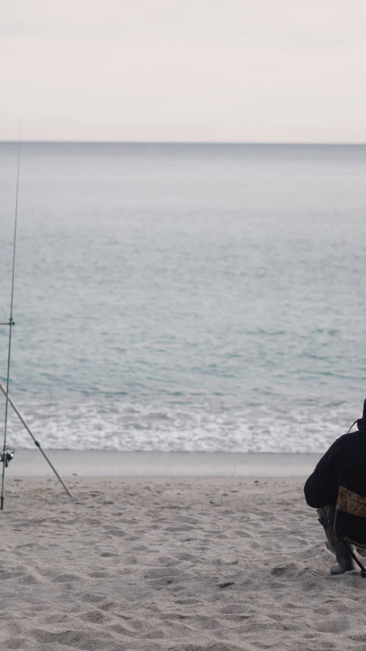 Pesca sulla spiaggia