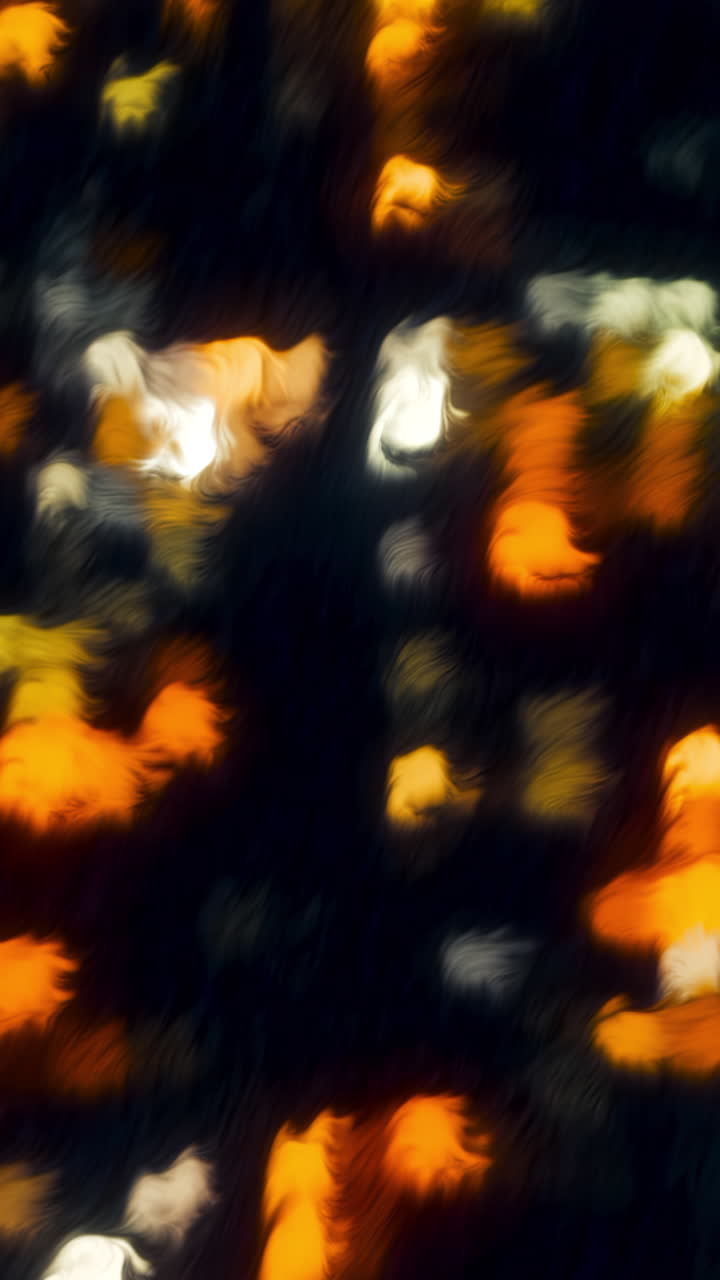 pintura abstracta con colores vibrantes