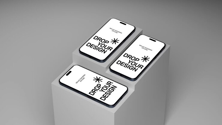 Mobile Phone Screen Mockup