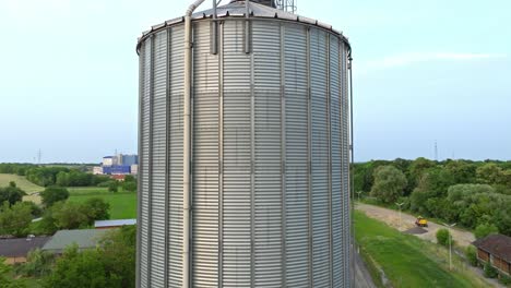 depósito de silos agrícolas para armazenamento de grãos