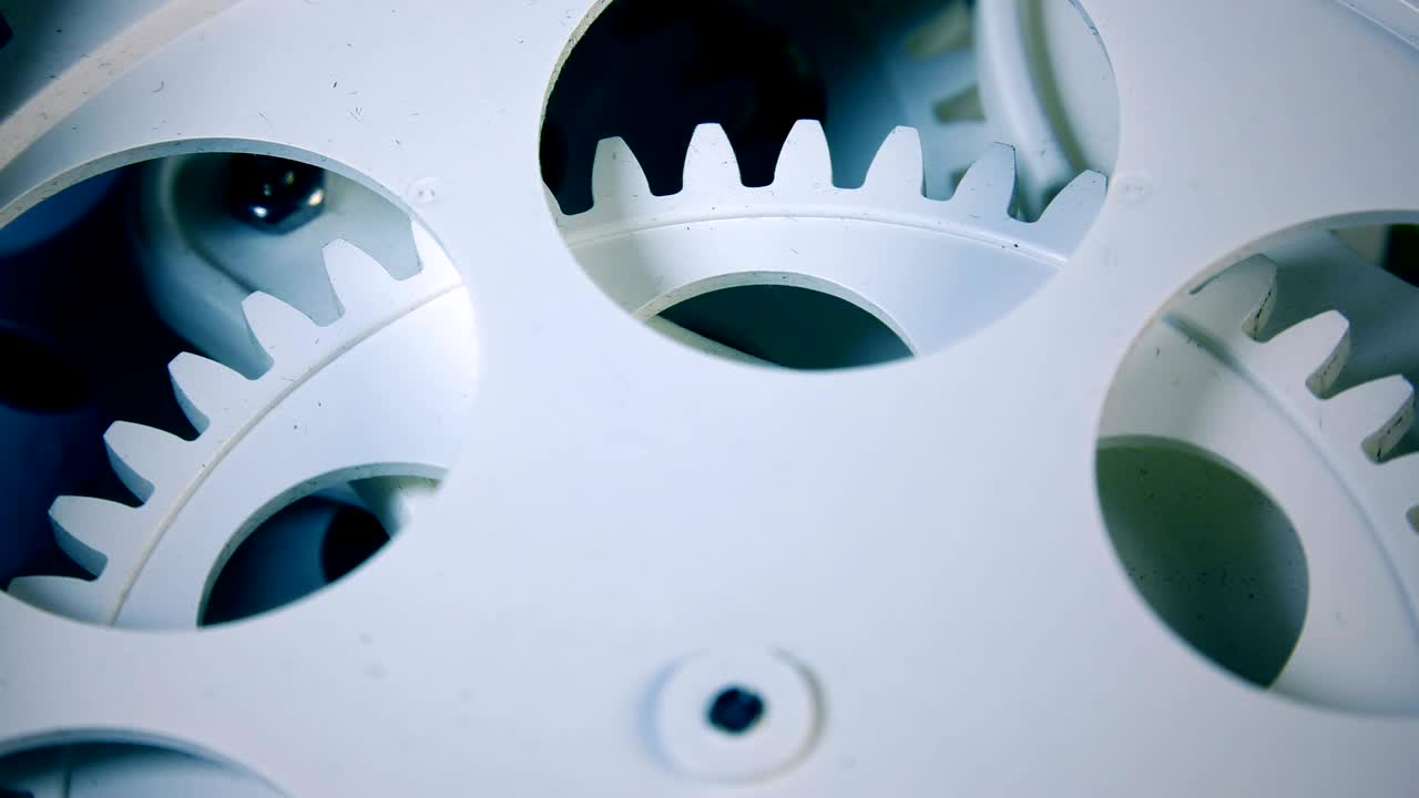 engranajes de reloj retro abstractos