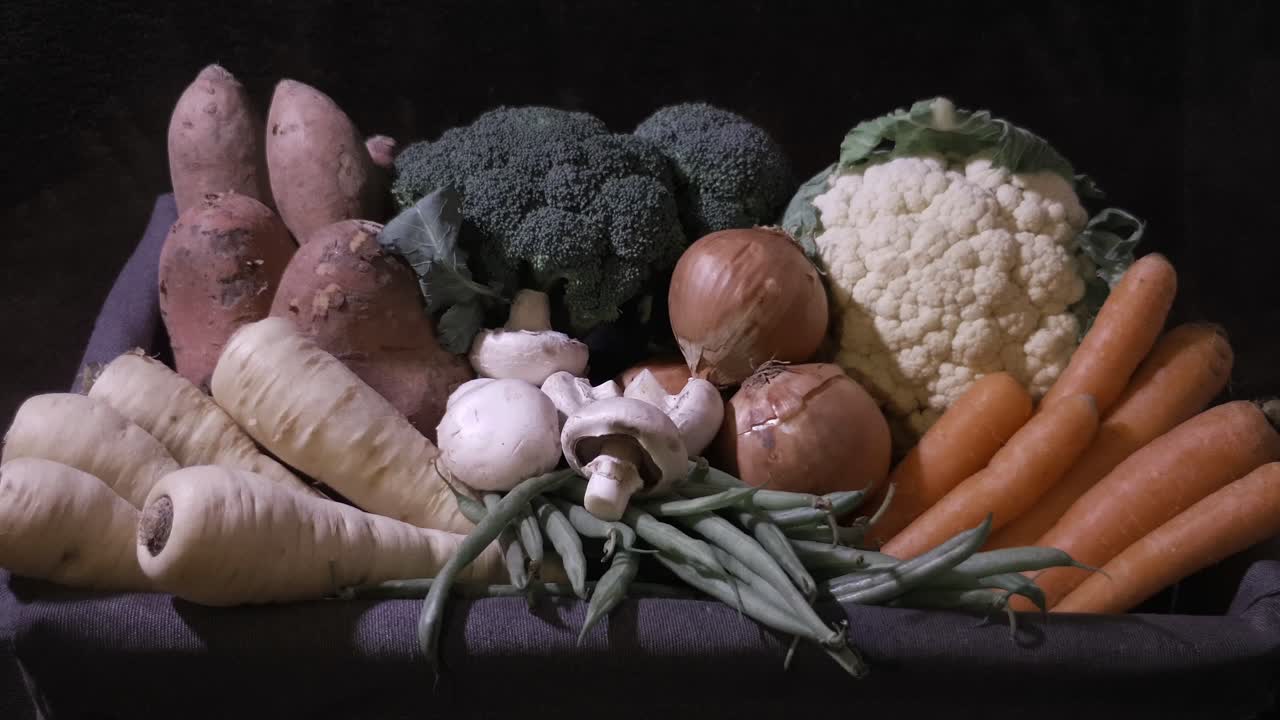 Fresh seasonal vegetables