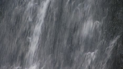 Close-up-of-a-Waterfall-in-Tahiti,-French-Polynesia