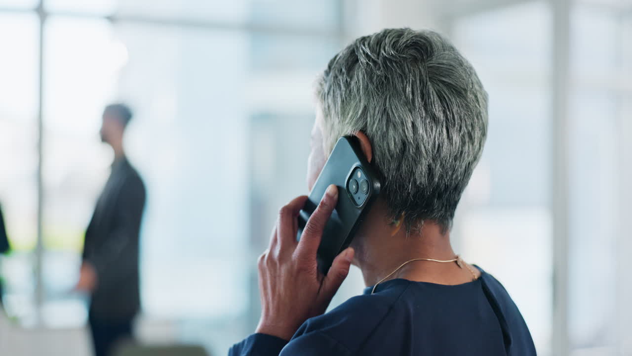 Businesswoman talking on the phone
