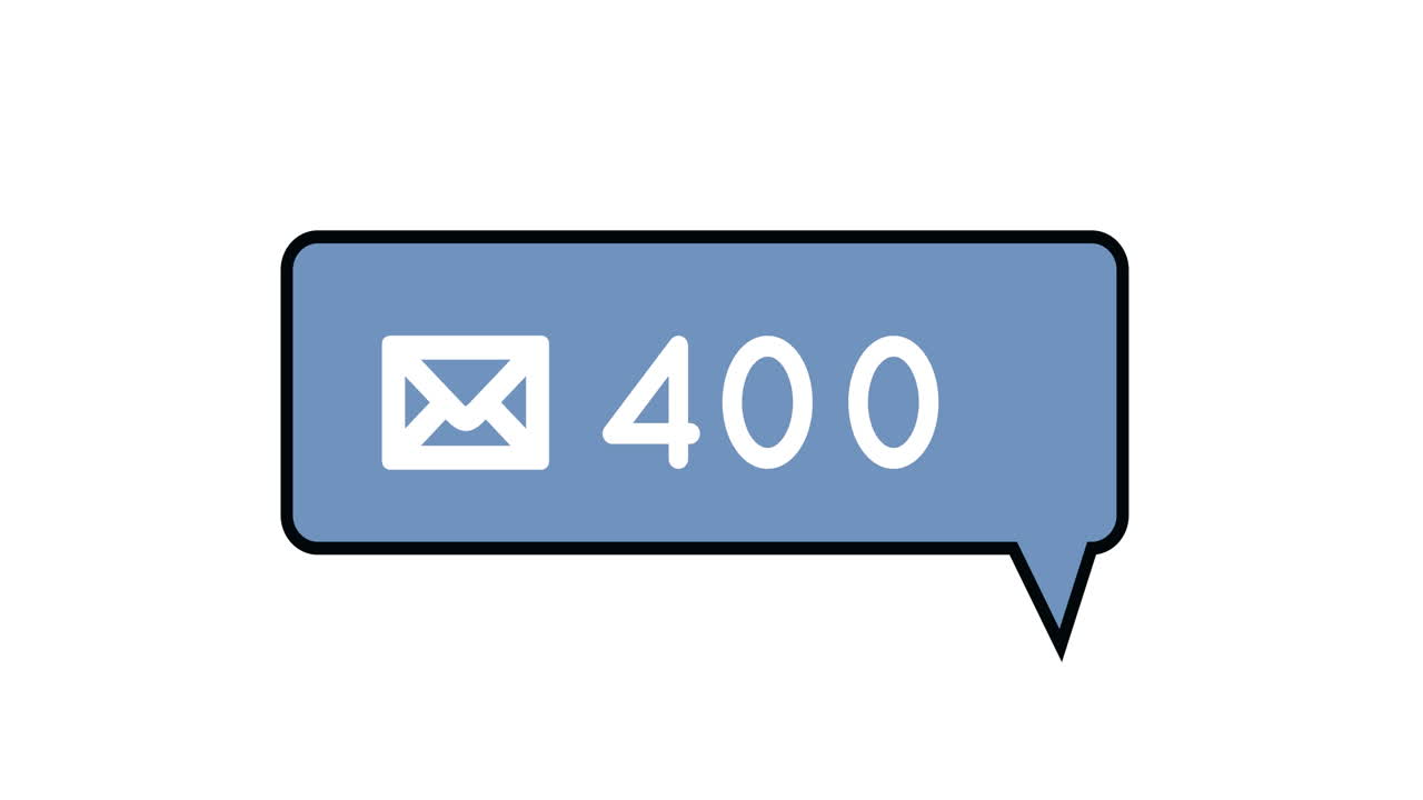 notificación de mensaje aumentando 4k