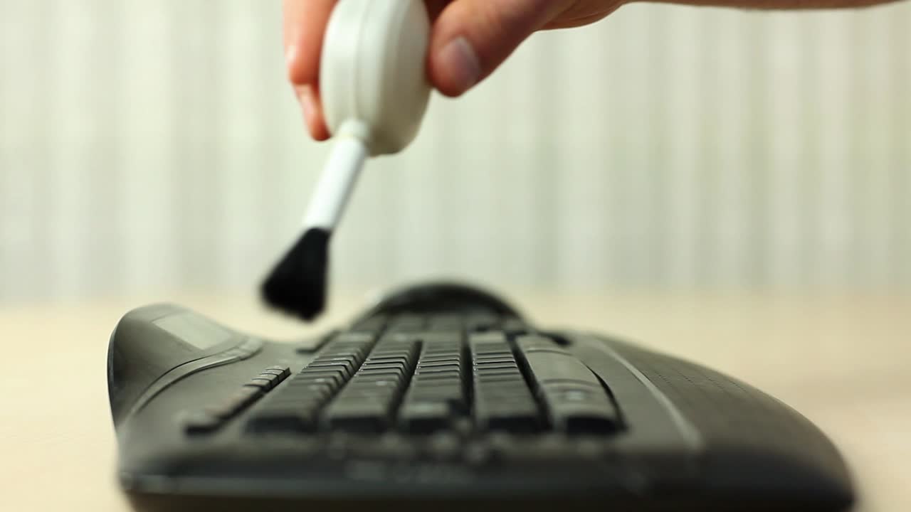 손가락 청소, 노트북 키보드 관리 1