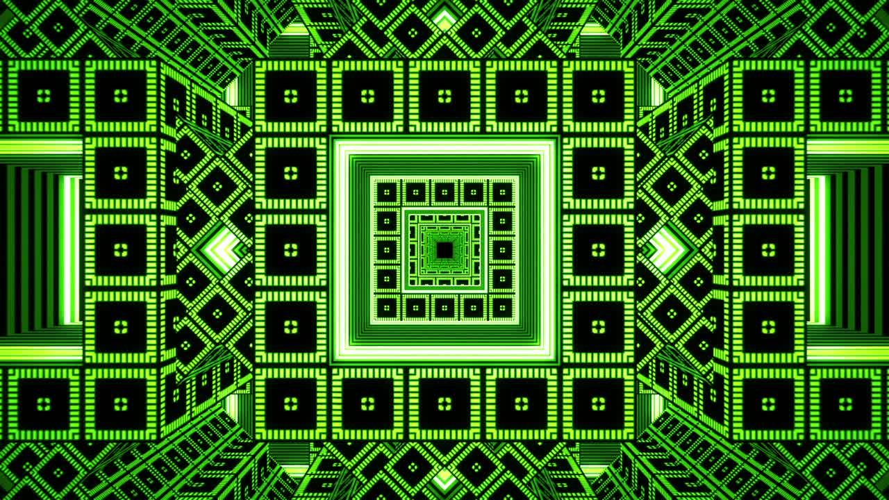 túnel geométrico abstracto