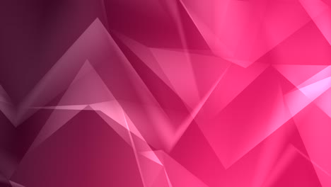 abstract broken glass dark red pink loop 4k background destruction surface straight soft low poly