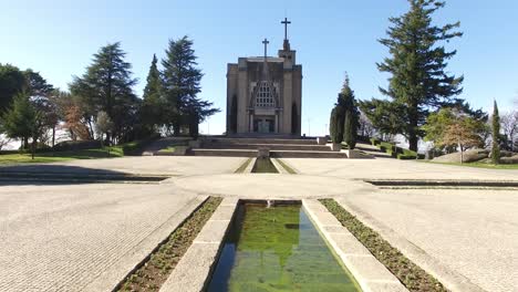 iglesia de penha en guimarães, portugal