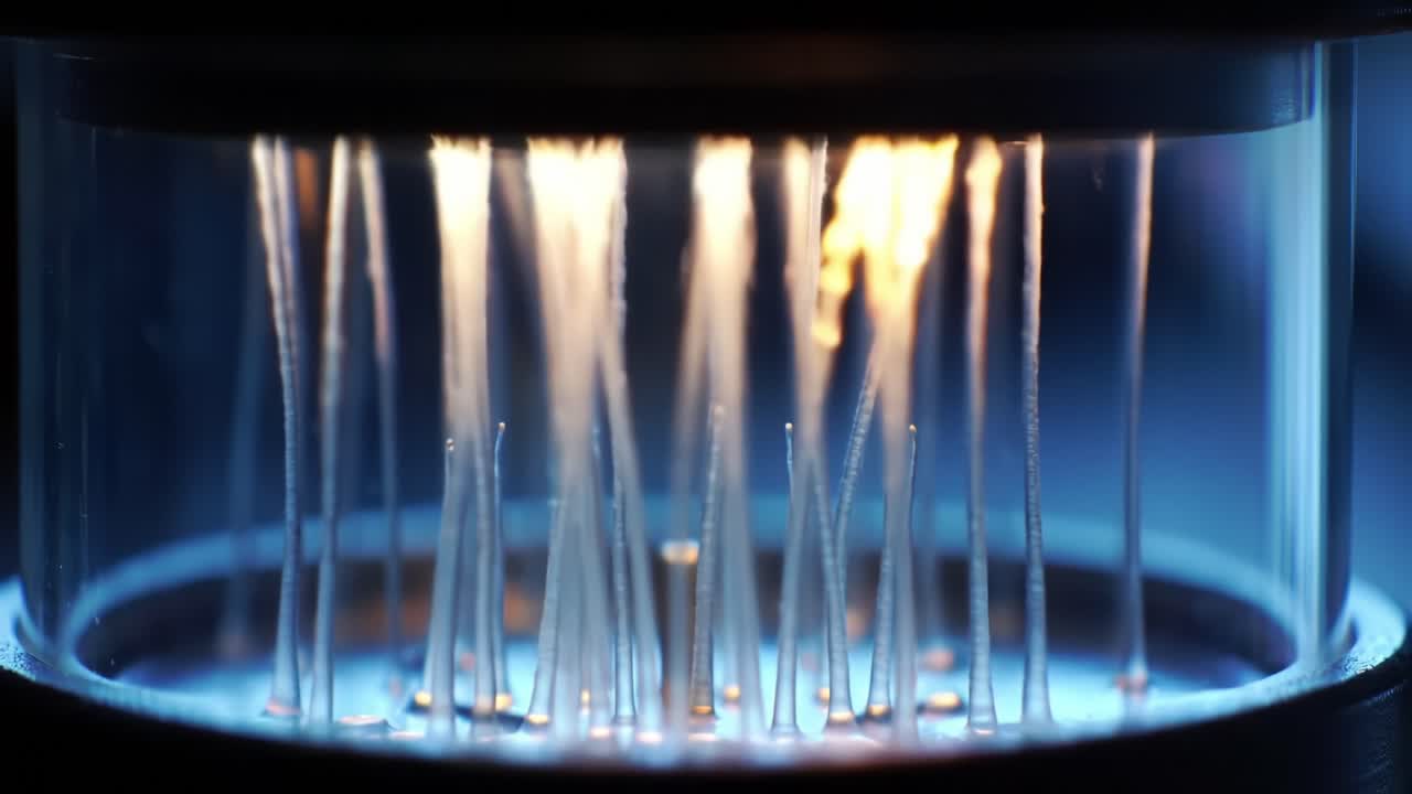 Innovative Technology Showcases Fluid Dynamics in a Captivating Experiment With Light Effects