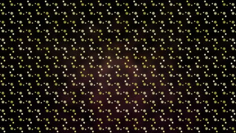 animation of moving shapes over black background