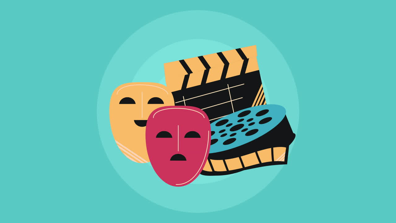 영화 및 연극 일러스트레이션