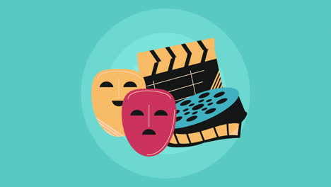 ilustración cinematográfica y teatral