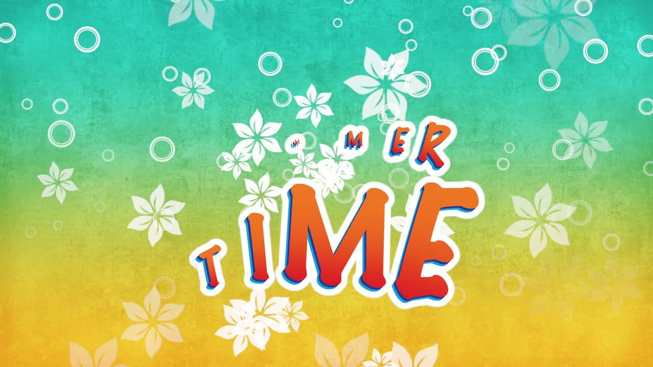 파리 여름 꽃과 파란색과 노란색 질감에 반지와 여름 시간