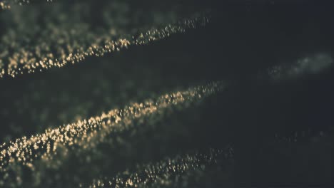 abstract golden particles background