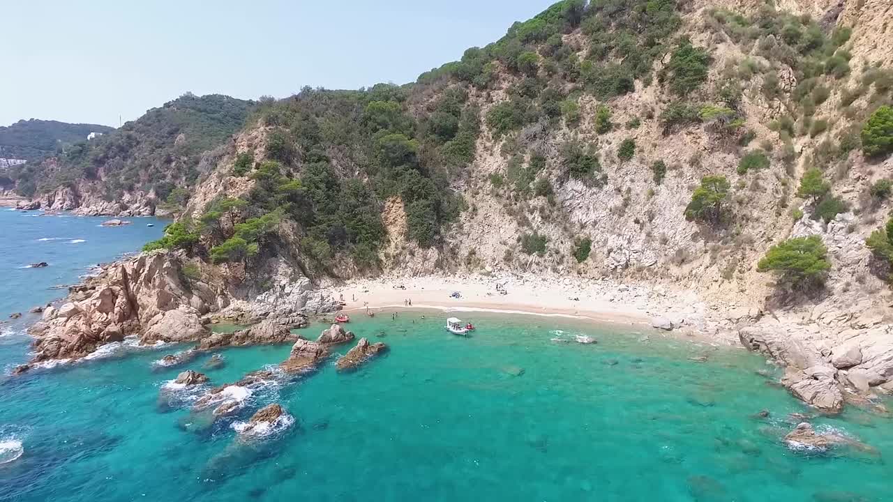 taking off the beach