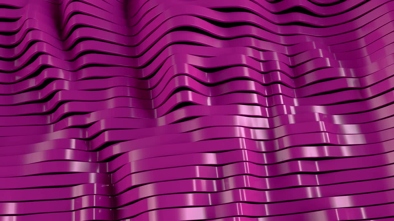 4K Abstract Displaced Wavy Planks.