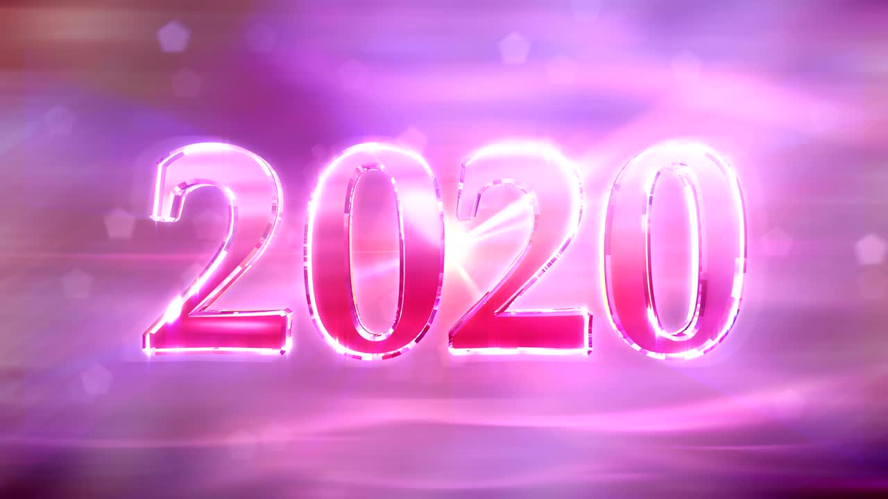Sfondo in loop Capodanno 2020