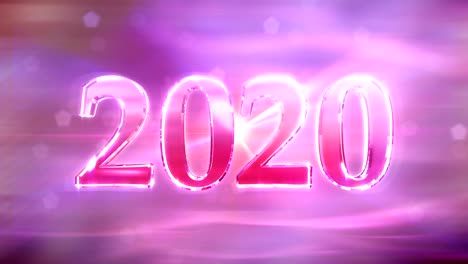 nuevo año 2020 fondo de bucle