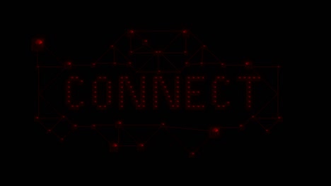 el logotipo de la luz de conexión