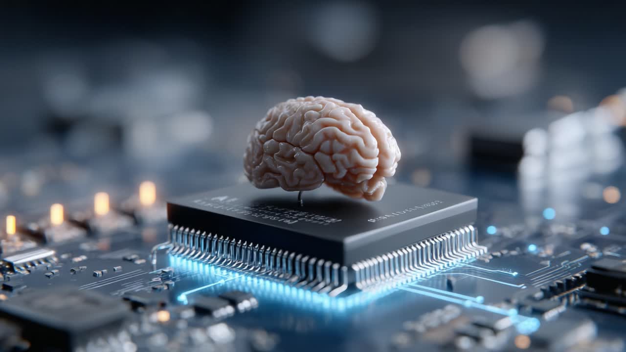 A Synergistic Fusion of Technology and Cognition: The Intriguing Interplay Between a Brain and a Microprocessor in a Digital Realm