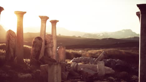 old-greek-temple-ruins-at-sunset