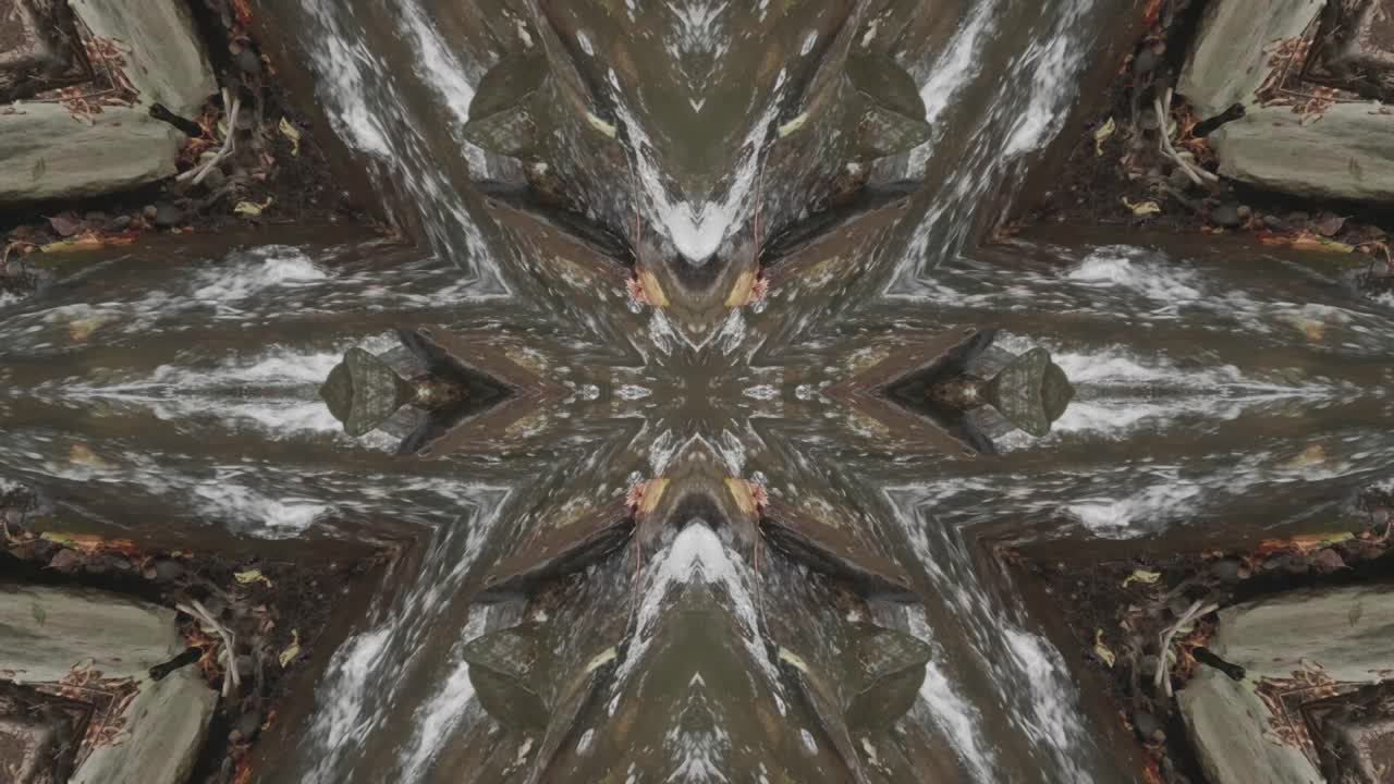 Kaleidoscope from Nature Shots, Wissahickon Creek