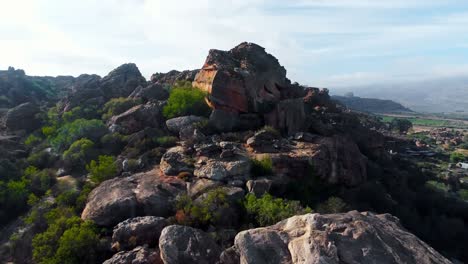 Rock-formation-on-landscape-4k