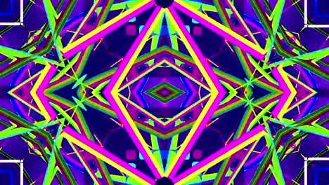 vj loop kaleidoscope abstract motion background