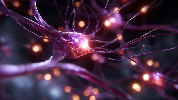 Intricate Neuron Structures Illuminated by Vibrant Light: A Glimpse into the Complex World of Neurobiology and Neural Connections Unveiled in Stunning Detail