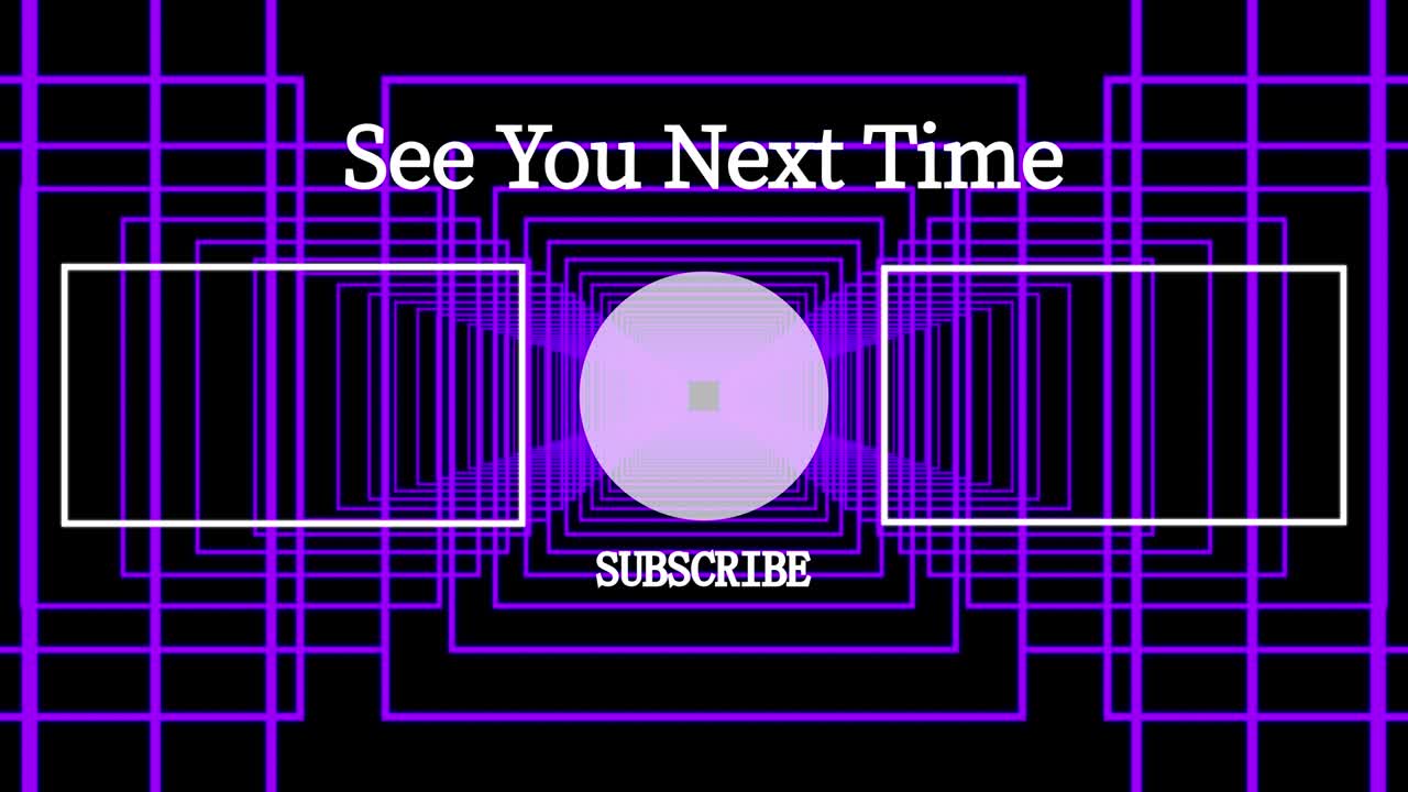 모양 연속 진행 끝 카드 끝 화면 모션 그래픽