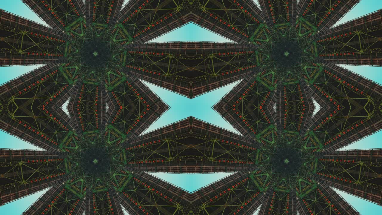 서스펜션 브리지 대칭 - 루프 가능