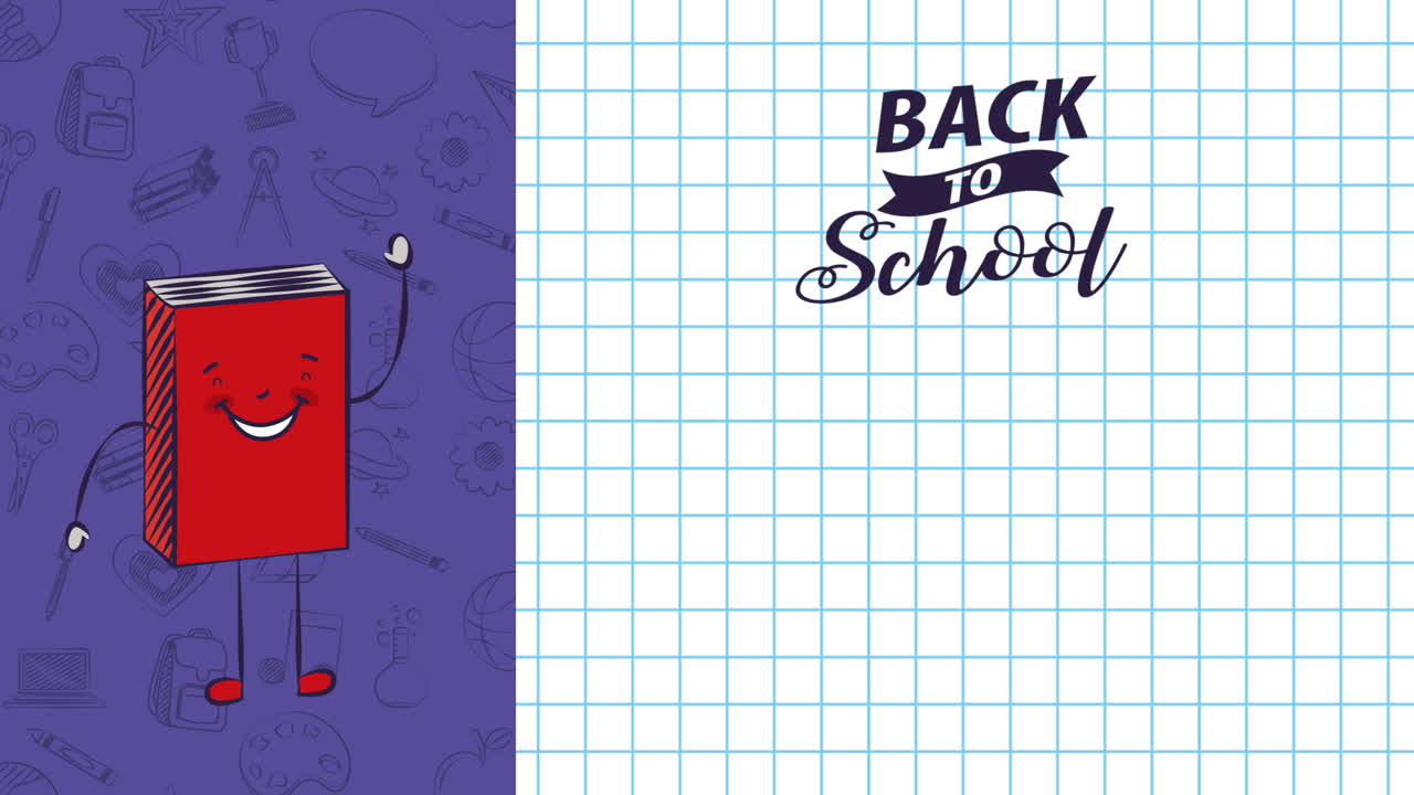 학교로 돌아가기 애니메이션 4k