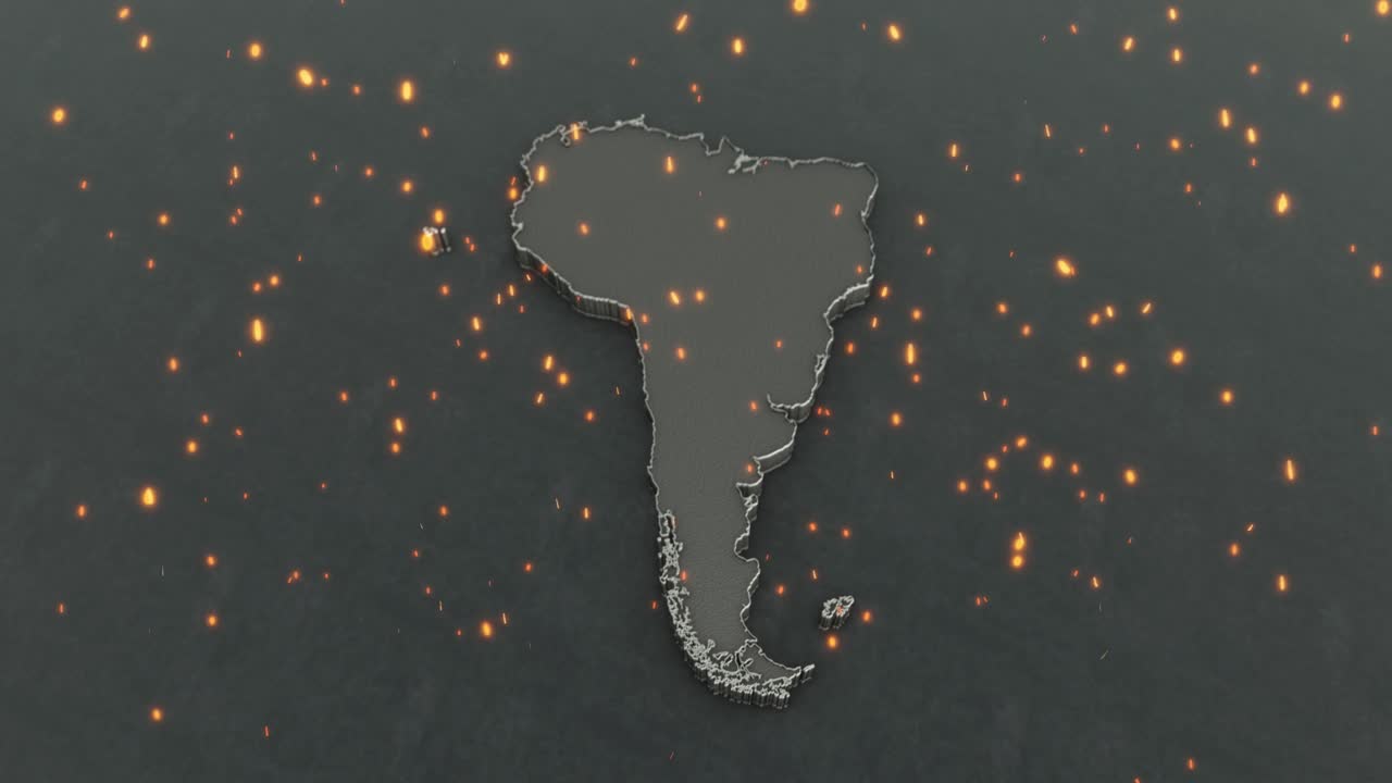 남미 대륙 배경 4k