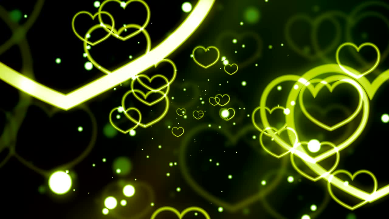 영원히 사랑하는 초록색 마음