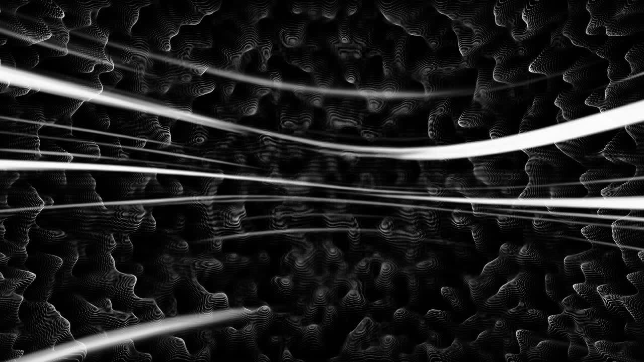 유기적 인 검은색 텍스처 배경 위에  ⁇ 색 에너지 연결 라인