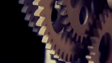 engranajes mecánicos de reloj