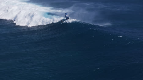 big wave surfing and kiteboarding