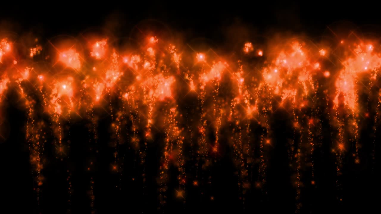 스파크 컬러 입자 애니메이션 모션 그래픽