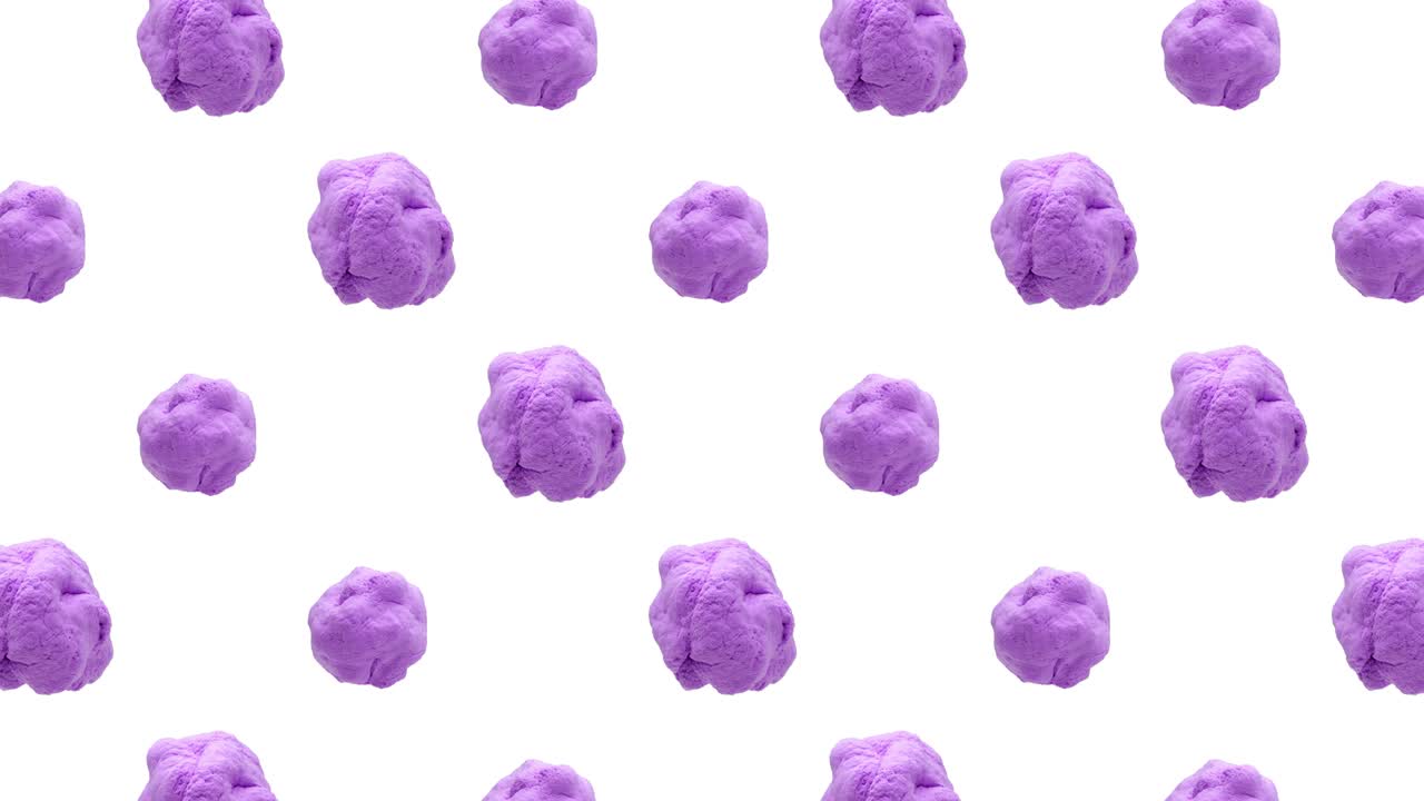 추상적인 객체 애니메이션 배경: 알파 채널과 함께 비디오