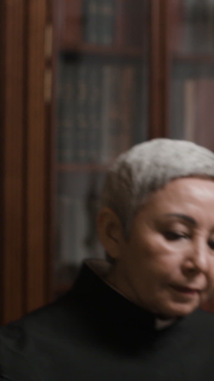 Judge in Courtroom