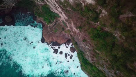 Birdseye-view-of-a-cliff-in-Indonesia