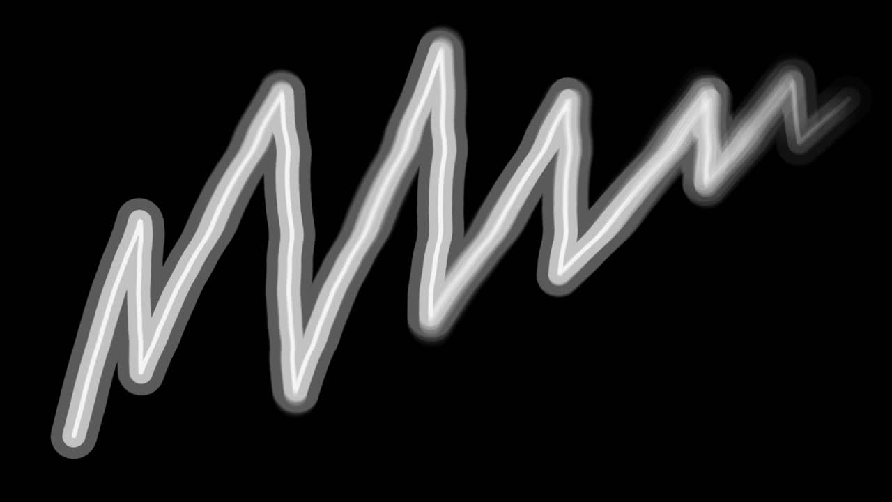 추상적인 지그자그 패턴