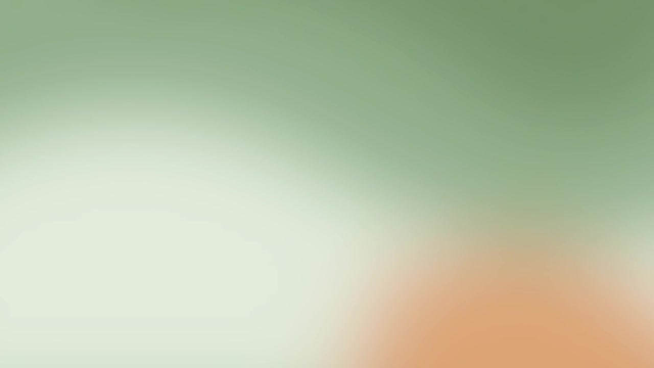 Abstract Soft Gradient Background in Sage Green and Peach