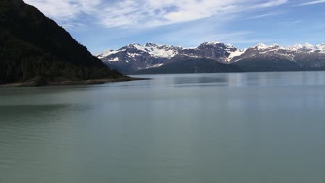 landscape of alaska in the summer